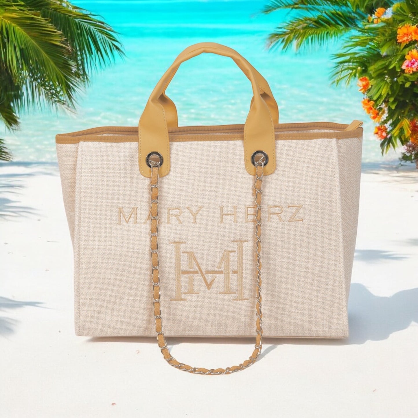 MH CANVA HANDBAG