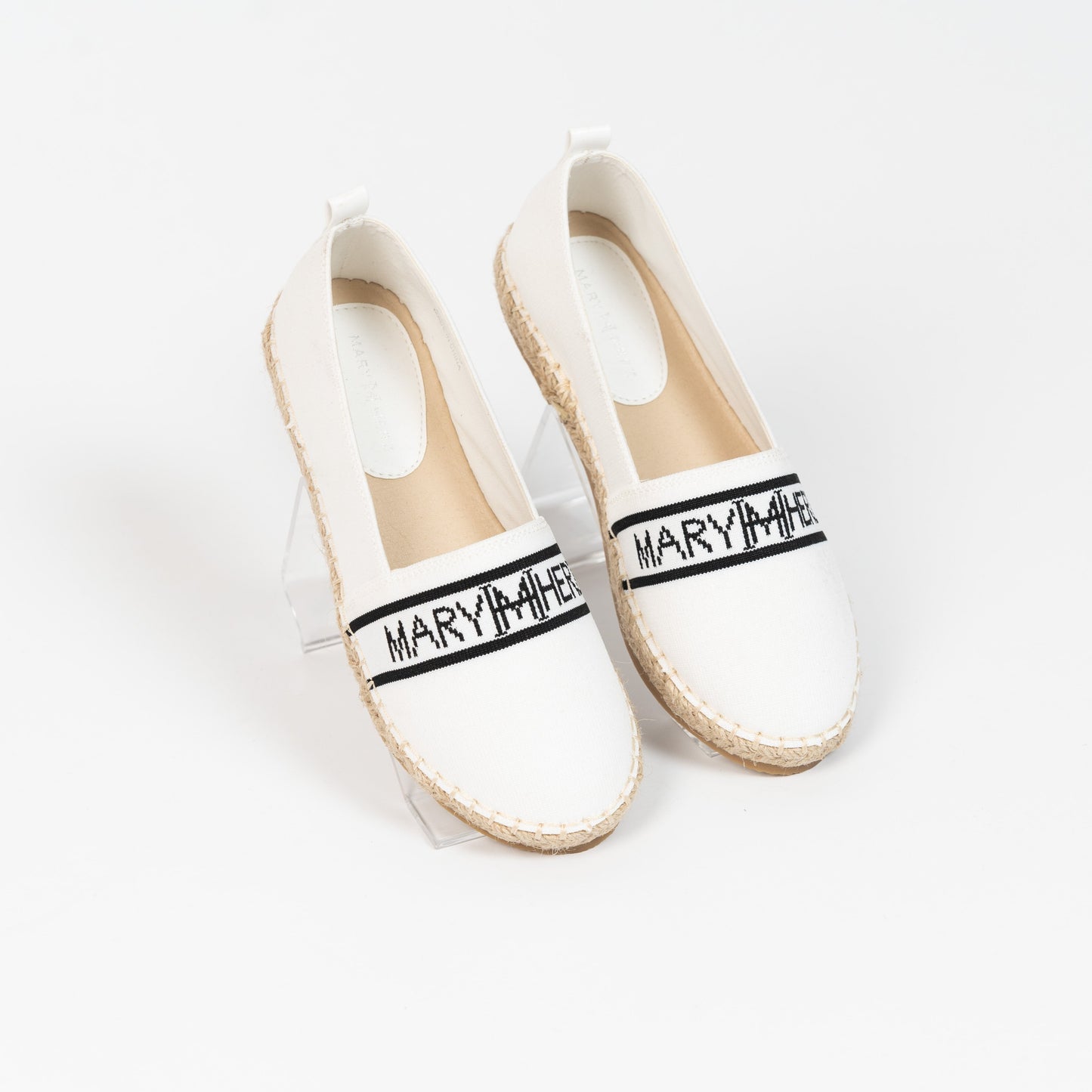 MHS-COTTON LOGO ESPADRILLES