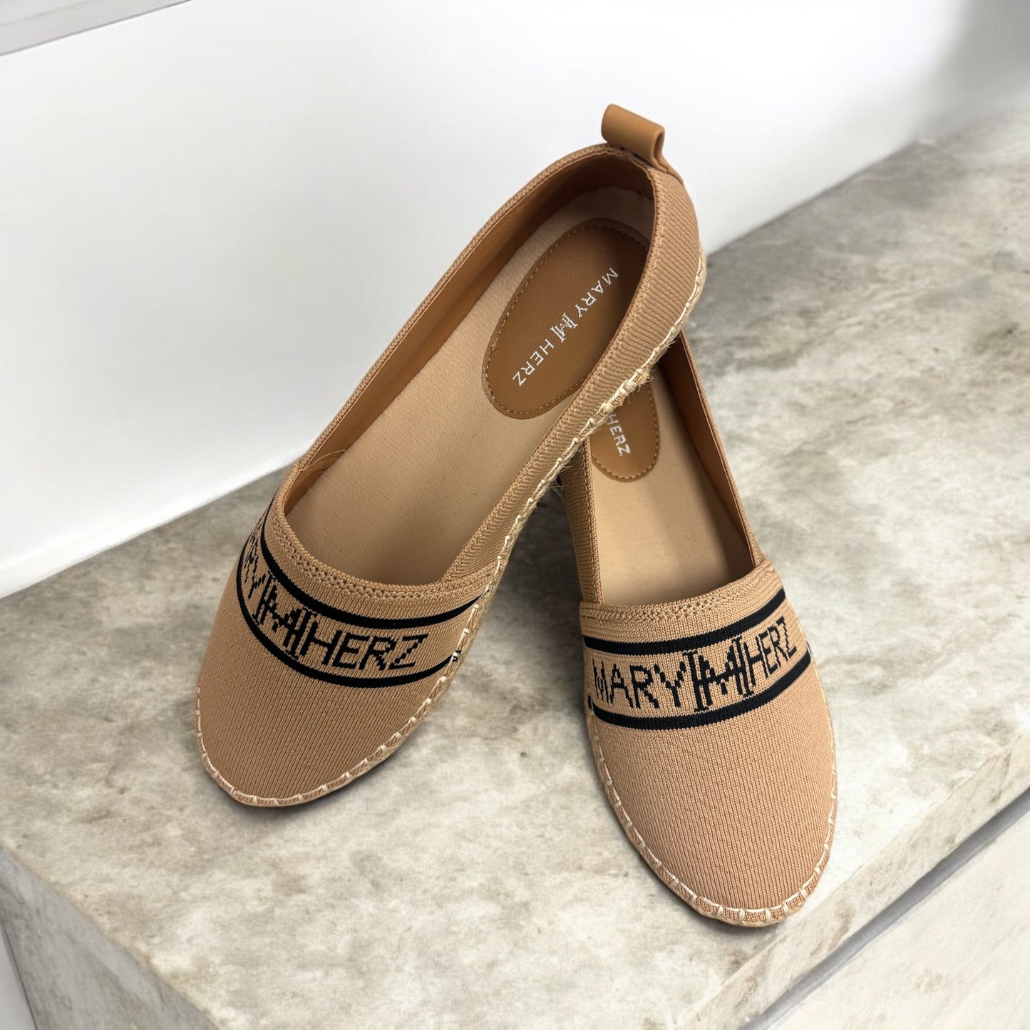 MHS-COTTON LOGO ESPADRILLES