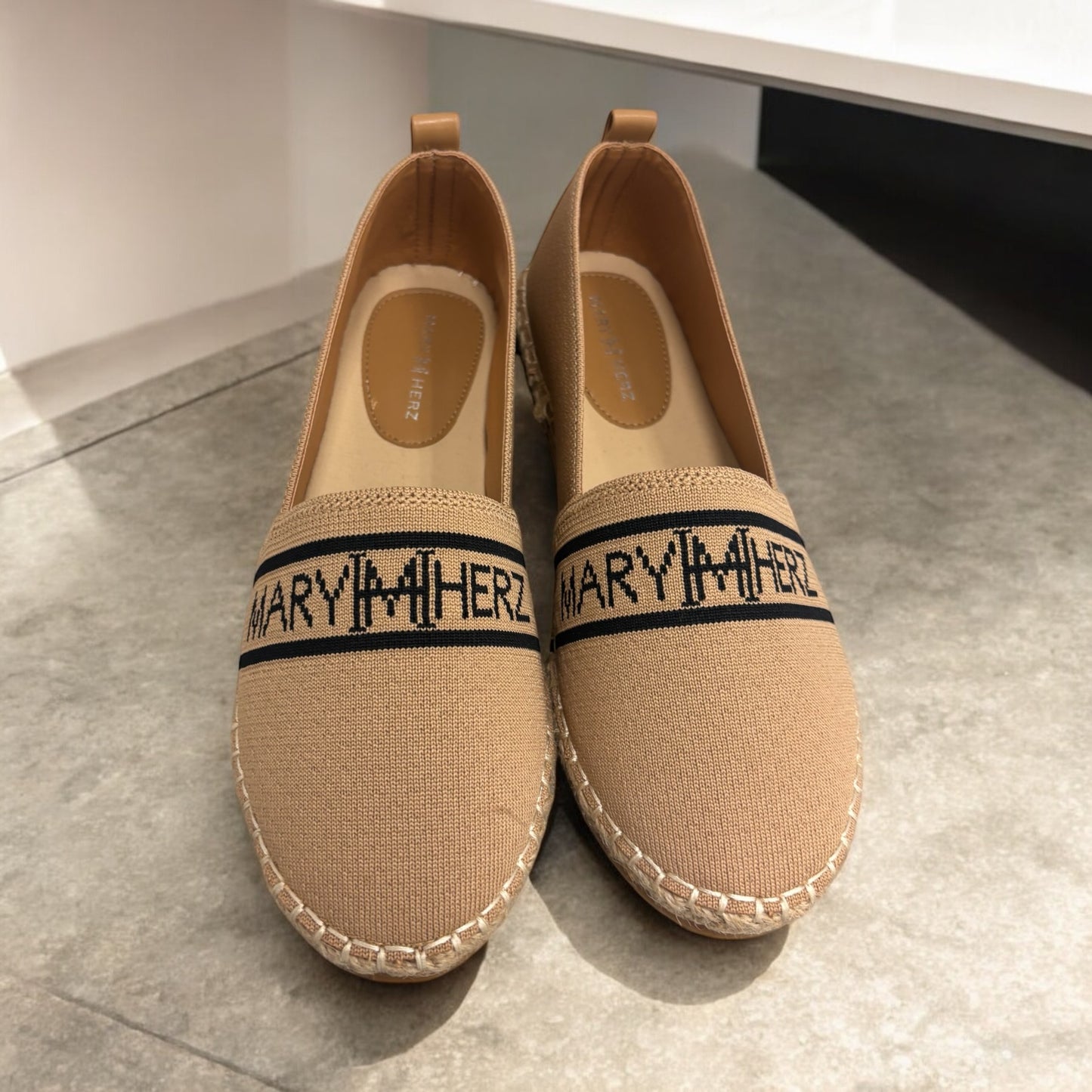 MHS-COTTON LOGO ESPADRILLES