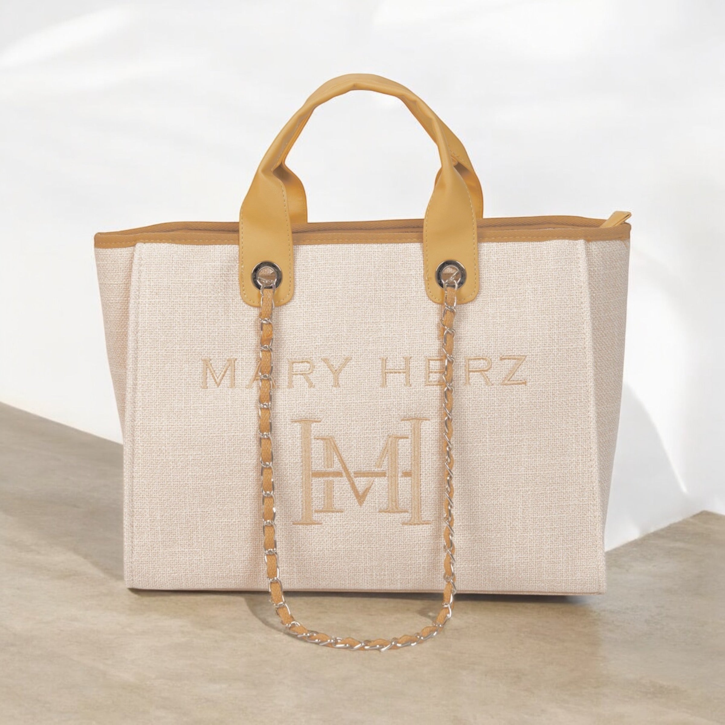 MH CANVA HANDBAG – Mary Herz Collection