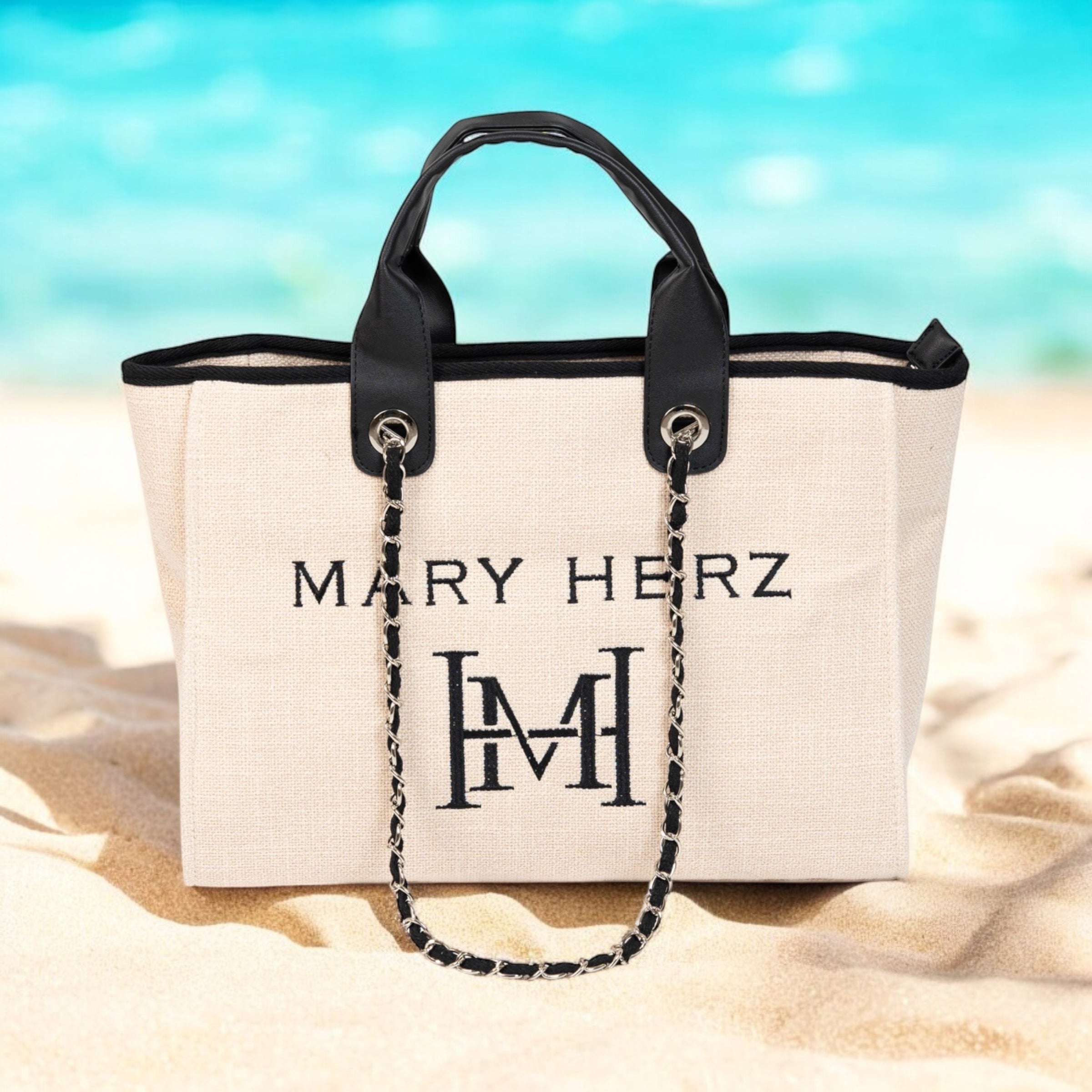 MH CANVA HANDBAG – Mary Herz Collection