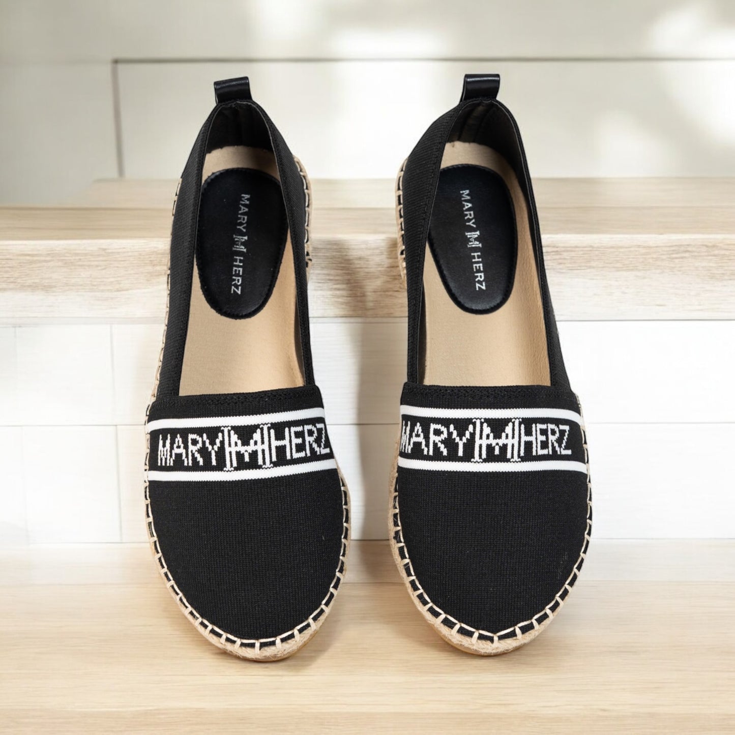 MHS-COTTON LOGO ESPADRILLES